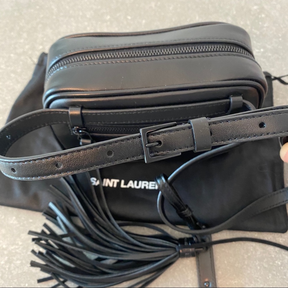 SOLD Authentic New Saint Laurent calfskin belt bag - Picture 3 of 8